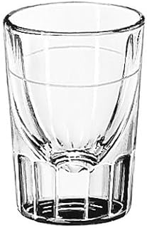 Libbey Whiskey Fluted 2 Oz With 7/8 Oz Line