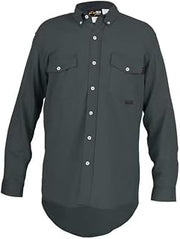 MCR Safety S1GXL Flame Resistant (FR) Work Shirt, Gray, X-Large