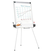 Universal White/Gray / 29"W x 41"H / Traditional Dry Erase Boards