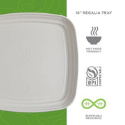 ECO PRODUCTS 16" / White / Classic Plates