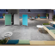 Ghent Blue / 75" H x 38" W / Modern Dry Erase Boards