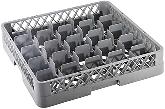Omcan 43502 DISHWASHER GLASS RACK – 25-COMPARTMENT