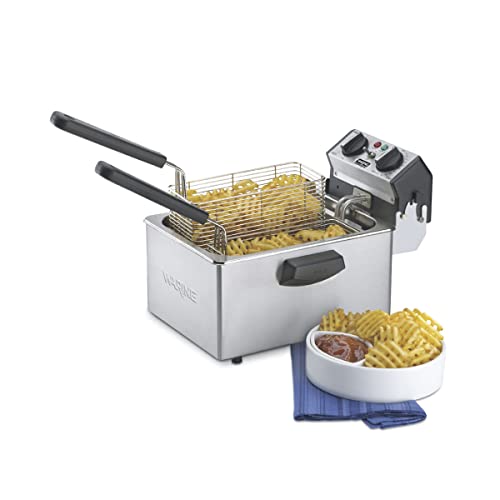 Waring Silver / 8.5 Pound Capacity - 208V / 208-volt Fryers