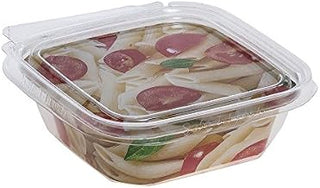 Safe-T-Fresh Squareware 8 oz Clear PET Plastic Clamshell