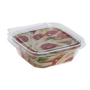 Safe-T-Fresh Squareware 8 oz Clear PET Plastic Clamshell by SAALFELD REDISTRIBUTION – 8.0 ounces, Plastic, Clear, Model TS4008