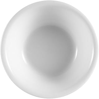 CAC China HMY-11 4 3/4-Inch Harmony Porcelain Fruit Bowl, 5-Ounce, White, Box of 36