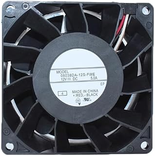 Cooling Fan for NMB 08038DA-12S-FWE 80 * 80 * 38MM DC12V 5.0A 3Lines