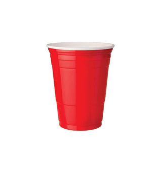 Dart P16R 16 oz Coex Str Wall PS Party Cup Red (Case of 1000)