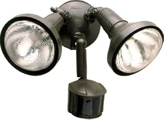 Cooper Lighting MS185R Security Floodlight, Motion-Activated, Bronze - Quantity 4