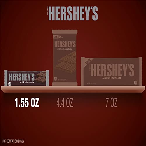 HERSHEY'S Milk Chocolate / 1.55 Ounce (Pack of 1) / brown Candy & Chocolate Bars