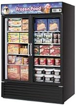 Turbo Air Reach-In Freezer Merchandiser, One-Section, 23 cu. ft., Black