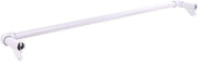 PSORHB48WH - Econoco Pipeline 48 Hangrail for Outrigger Gloss White Finish (Pack of 2)
