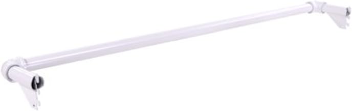 PSORHB48WH - Econoco Pipeline 48 Hangrail for Outrigger Gloss White Finish (Pack of 2)