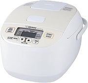Zojirushi NL-DCC10CP Micom Rice Cooker & Warmer, 5.5 Cups, Pearl Beige