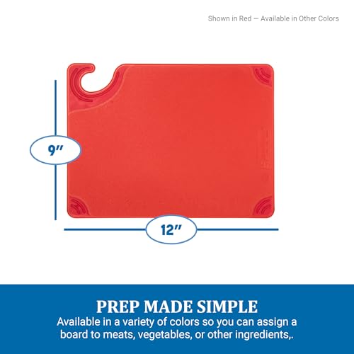 San Jamar Purple / 1 / 12"L x 9"W Cutting Boards