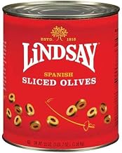 Spanish Green Sliced Olives No Pimiento,no. 10 Can -- 6 Per Case