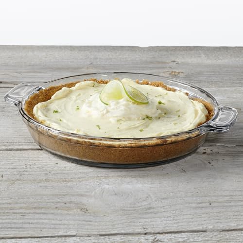 Anchor Hocking 1 Piece (Pack of 3) / Pie Dish / Clear Pie Pans