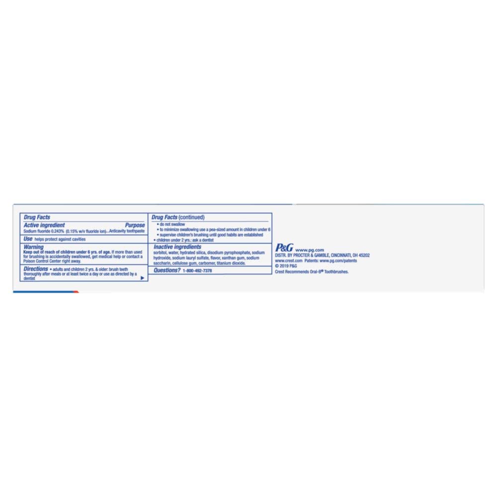 Crest Cool Mint / 8.2 Ounce (Pack of 4) / 4 Toothpaste