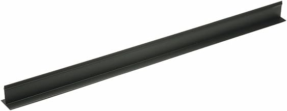 Shelf Divider T Shape Black Plastic - 30" L x 2" H