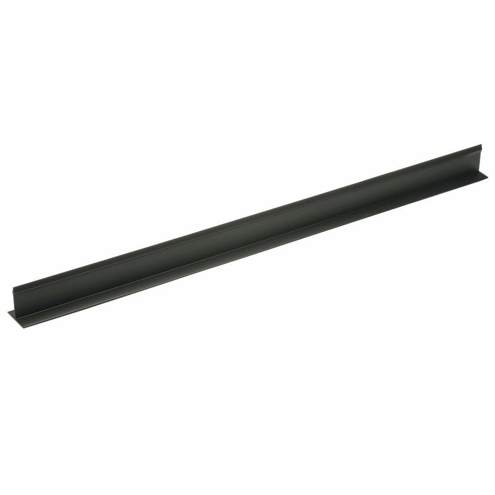 Shelf Divider T Shape Black Plastic - 30" L x 2" H by JET PLASTICS – Plastic, Model D-B-2-30