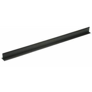 Shelf Divider T Shape Black Plastic - 30" L x 2" H by JET PLASTICS – Plastic, Model D-B-2-30