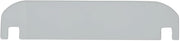 HUBERT Clear PETG Divider for Stainless Tray - 16"L x 3"H
