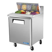 Turbo Air (1) Door (8) Pan / 7 cubic_feet / Silver Refrigerators