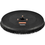 Scrub Brush for 22" Auto-Ride On Floor Scrubber by Global Industrial – 20.8"L x 20.8"W x 1.97"H, Plastic, Black, Model N150008G