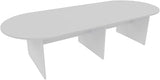 Kai by i5 Commercial 48" x 144" Racetrack Style Conference Table CT144 White