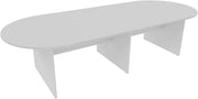 Kai by i5 Commercial 48" x 144" Racetrack Style Conference Table CT144 White
