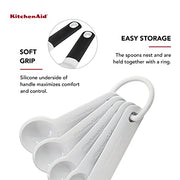 KitchenAid White / Spoons / Set Of 5 Spoons