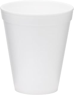 Wincup Foam Cups - 12 oz - Hot And Cold Drink Use - 24 Count - Made In The USA - Convenient Packaging - Compatible With L18S Lids - Insulated Disposable Cups