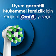 Oral-B Black Colour / 4 Count (Pack of 1) / Cross Action Pack of 4 Toothbrush Replacement Heads