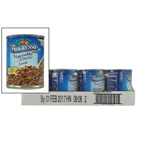 Lentil Soup by Progresso – 19 Ounces, Pack of 12