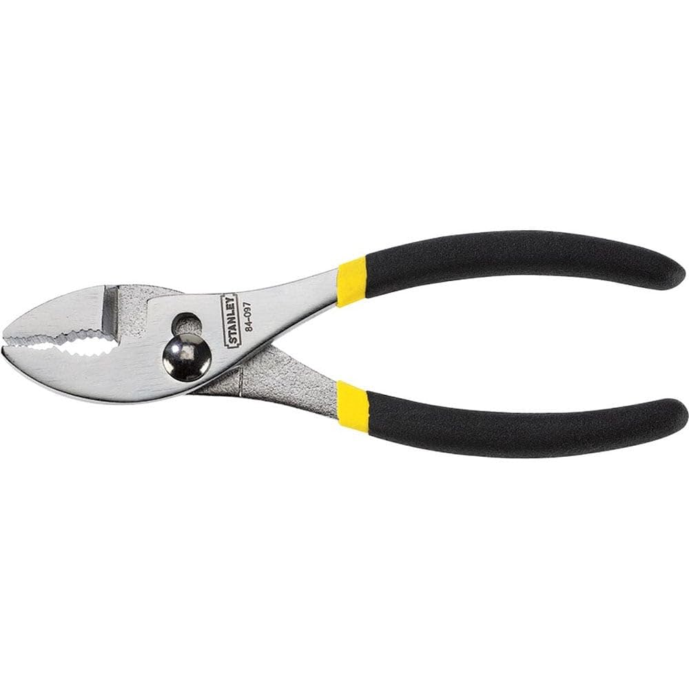 Pliers, Slip Joint, 6-Inch () by STANLEY – One Size, Blend, Silver, Model 84-097
