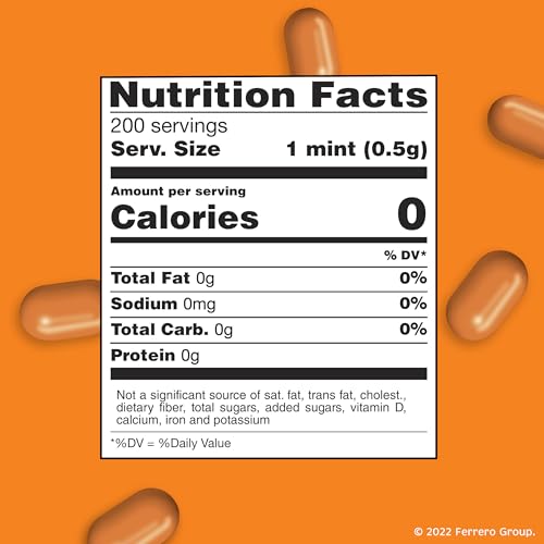Tic Tac Orange / 3.4 Ounce (Pack of 8) / Mints Mints
