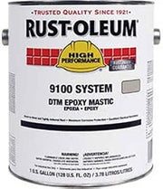 Rust-Oleum 9100 System <340 Voc Dtm Epoxy Mastic, White Gallon Can - Lot of 2