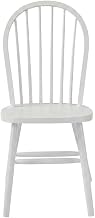 Furnifact Parawood Windsor Dining Chair with Spindleback, Spindle Chair and Windsor Chairs for Kitchen or Dining Room Set
