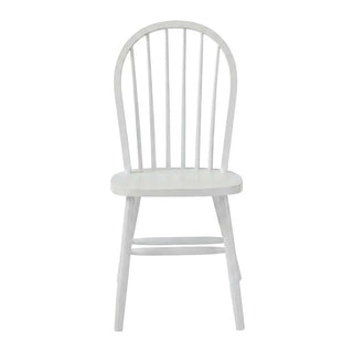 Parawood Windsor Dining Chair with Spindleback by Furnifact – Parawood, White