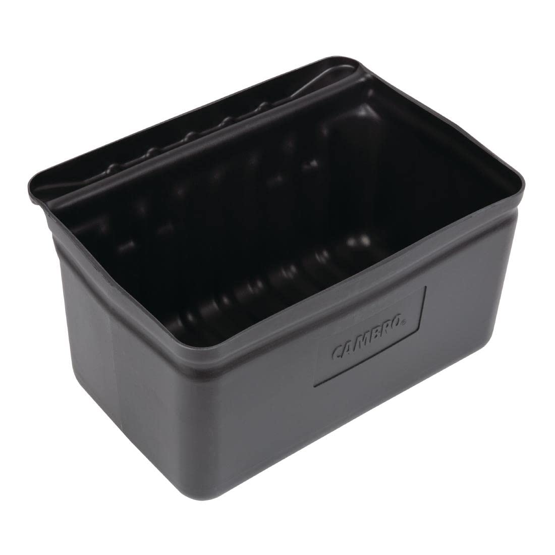 2-1/2 gal Silverware Holder by Cambro – 2.5-Gallon, 2.5 gallons, Plastic, Black, Model HKC6601