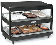 Nemco SLANTED, DUAL SHELF, 30", BLACK Model 6480-30S-B
