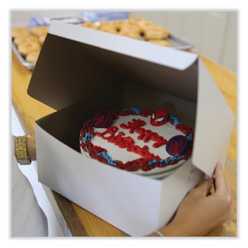 SOUTHERN CHAMPION TRAY 8" Length x 8" Width x 4" Height / White / 250.0 milliliters Bakery Take Out Containers