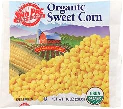Sno Pac Organic Whole Kernel Sweet Corn, 10 Ounce -- 12 per case.
