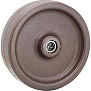 6" x 2" Molded Plastic Wheel, 1/2" Axle, 1/Pk