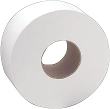 Heavenly ChoiceSofidel 1-Ply Jumbo Toilet Paper – 12 rolls, Paper, White, Model 410049/13600