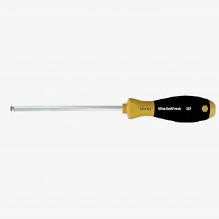 Wiha 36716 Ball End Hex Driver, with SoftFinish Handle, No Ring, Inch, 5/64 x 100mm
