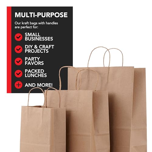 Stock Your Home Variety Pack / Brown / Casual Gift Bags