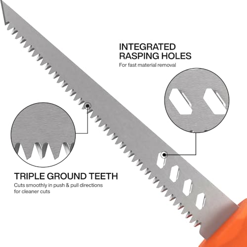 KLEIN TOOLS Fixed Jab Saw / Orange / 1 Handsaws