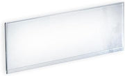 Azar Displays 700040 Clear Acrylic Header Sign Holder - Insert Your Own Graphic, 16"W x 6"H (Pack of 1)