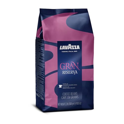 Lavazza Gran Riserva / 35.27 Ounce (Pack of 1) / Black Roasted Coffee Beans